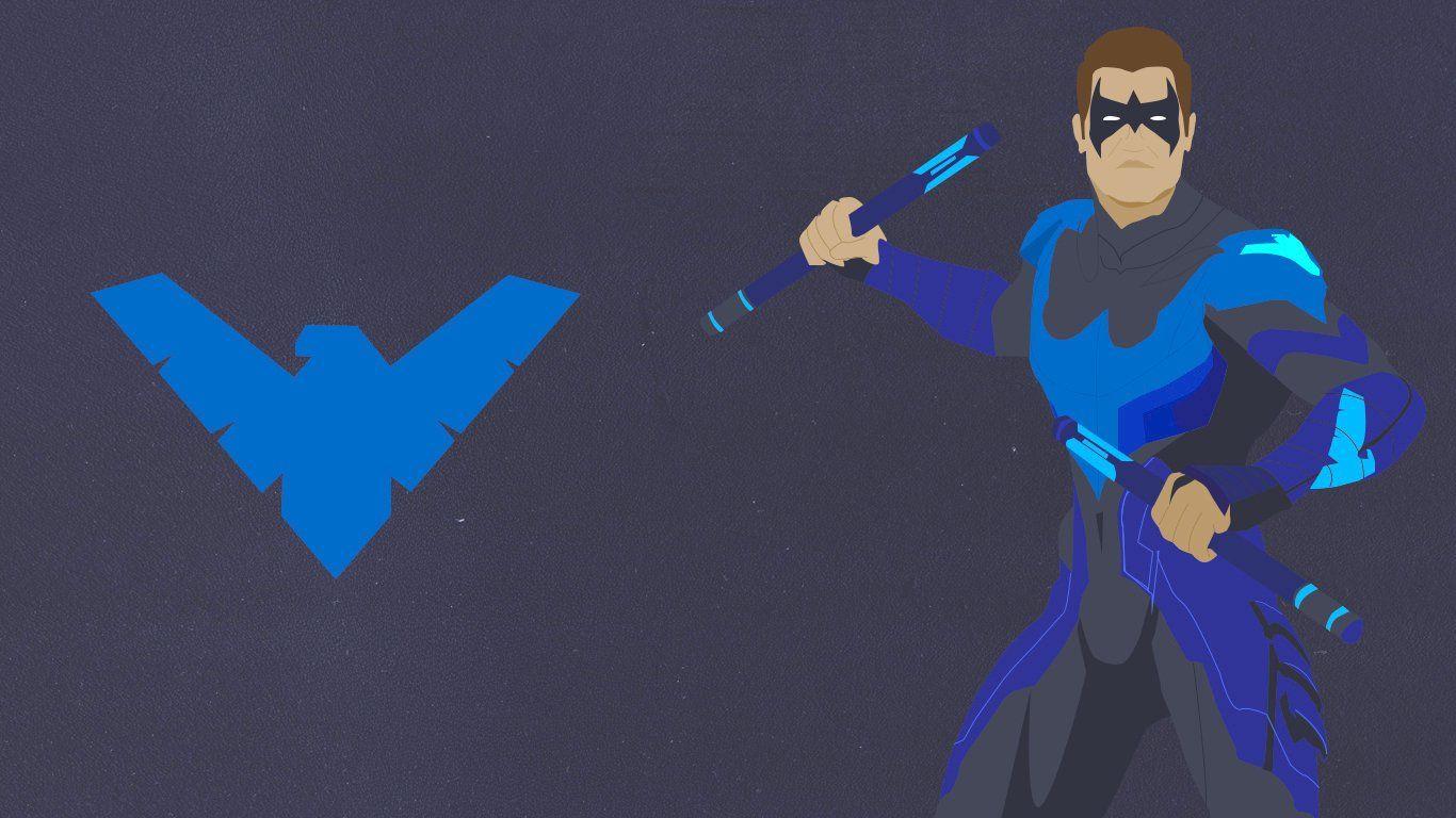 Nightwing Wallpaper and Background Imagex768