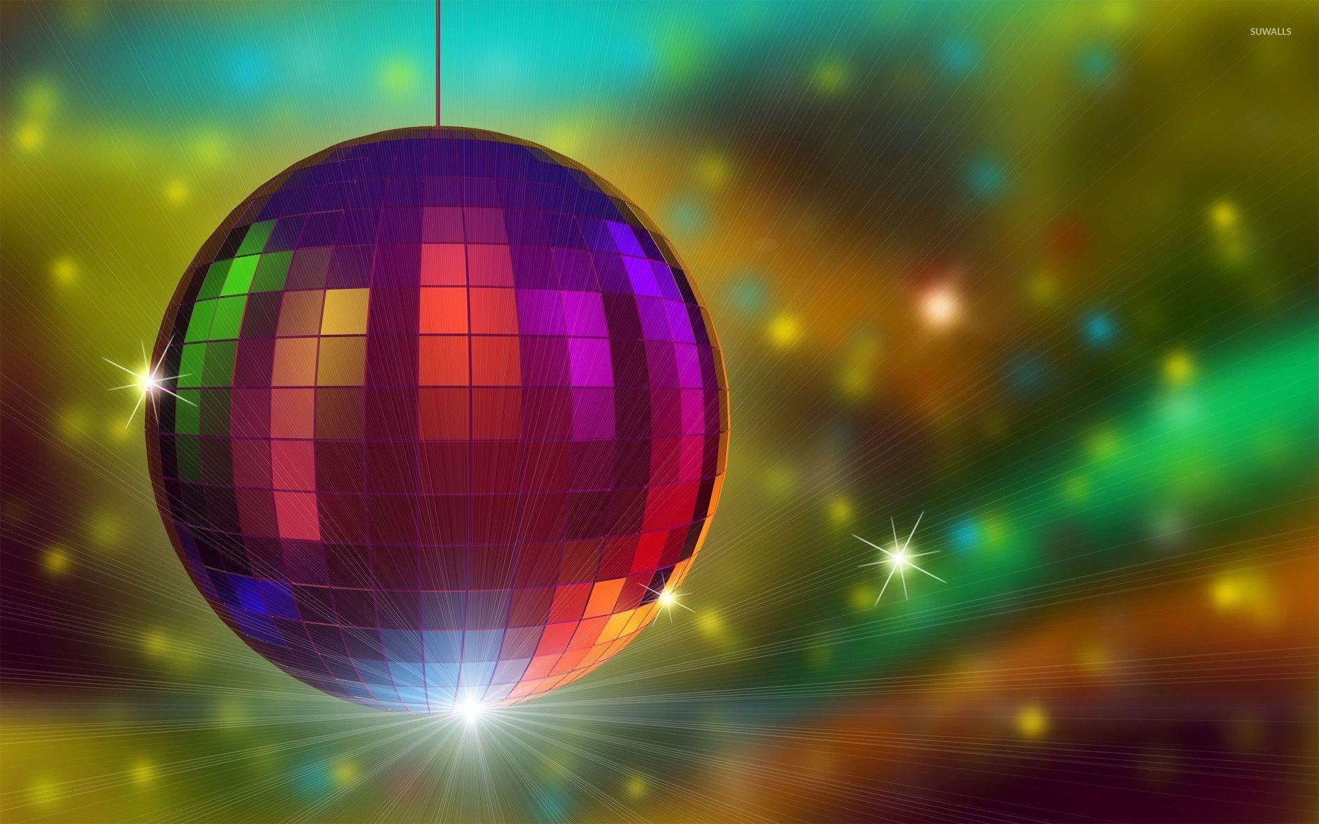 Disco ball wallpaper Art wallpaper