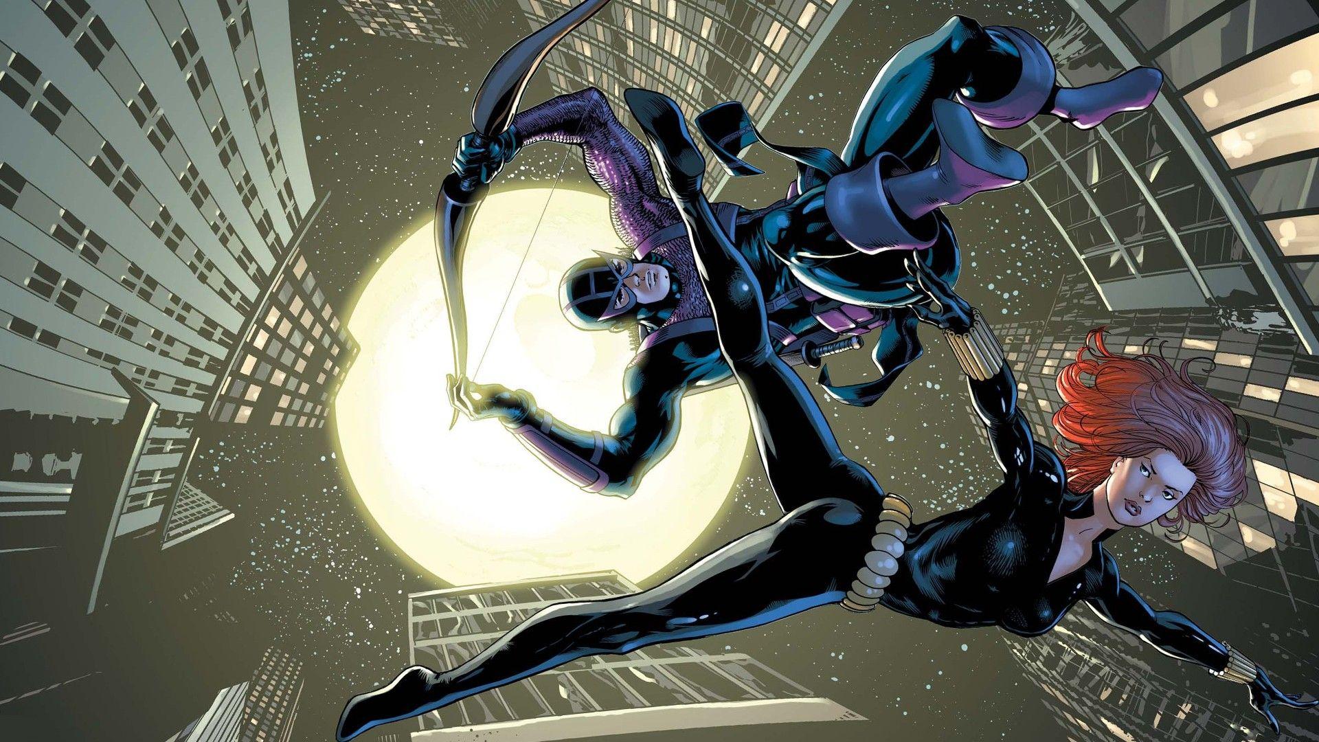 Hawkeye image Clintasha in the comics HD wallpaper and background