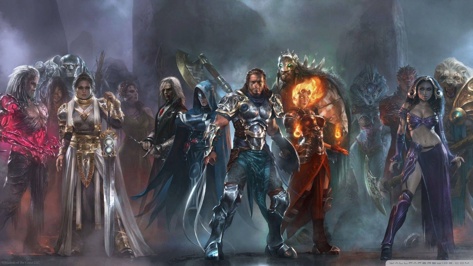 Magic the Gathering Planeswalkers Wallpaper