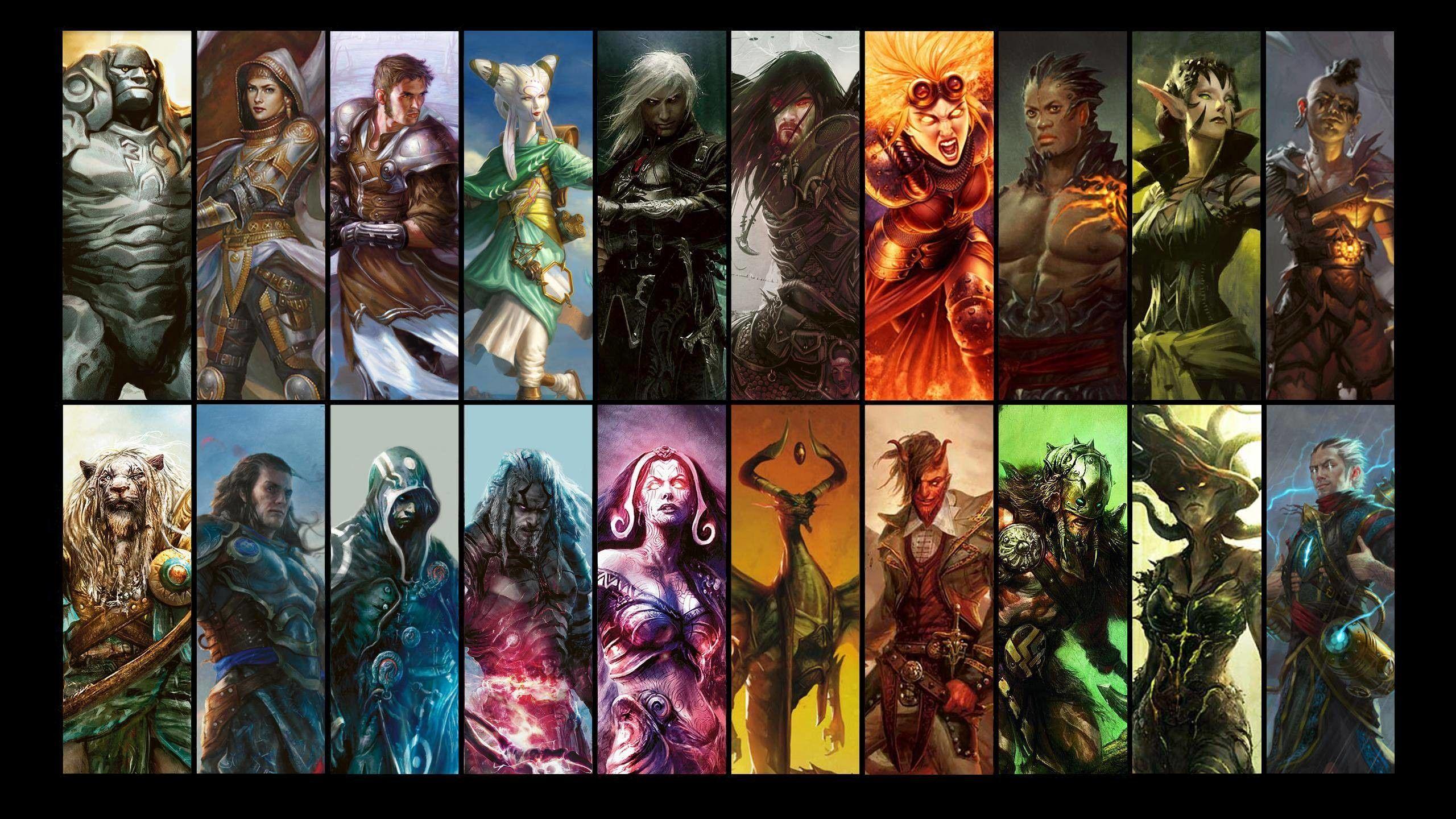 Magic the Gathering Planeswalkers Wallpaper