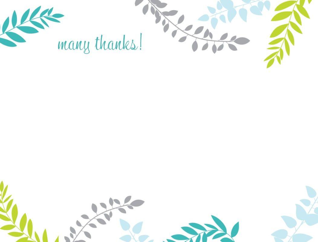 thank you card