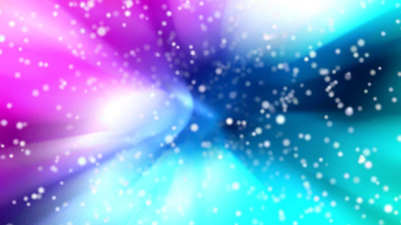 Colorful Pink & Blue Spinning Particle Background Loop