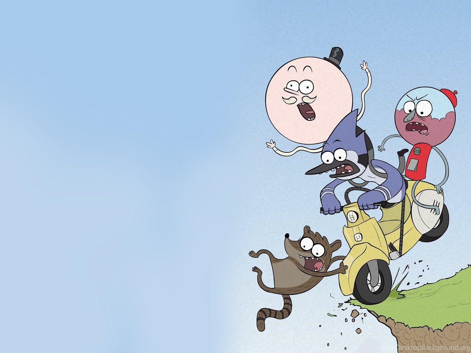 Rigby And Mordecai Regular Show Wallpaper Cartoon Wallpaper