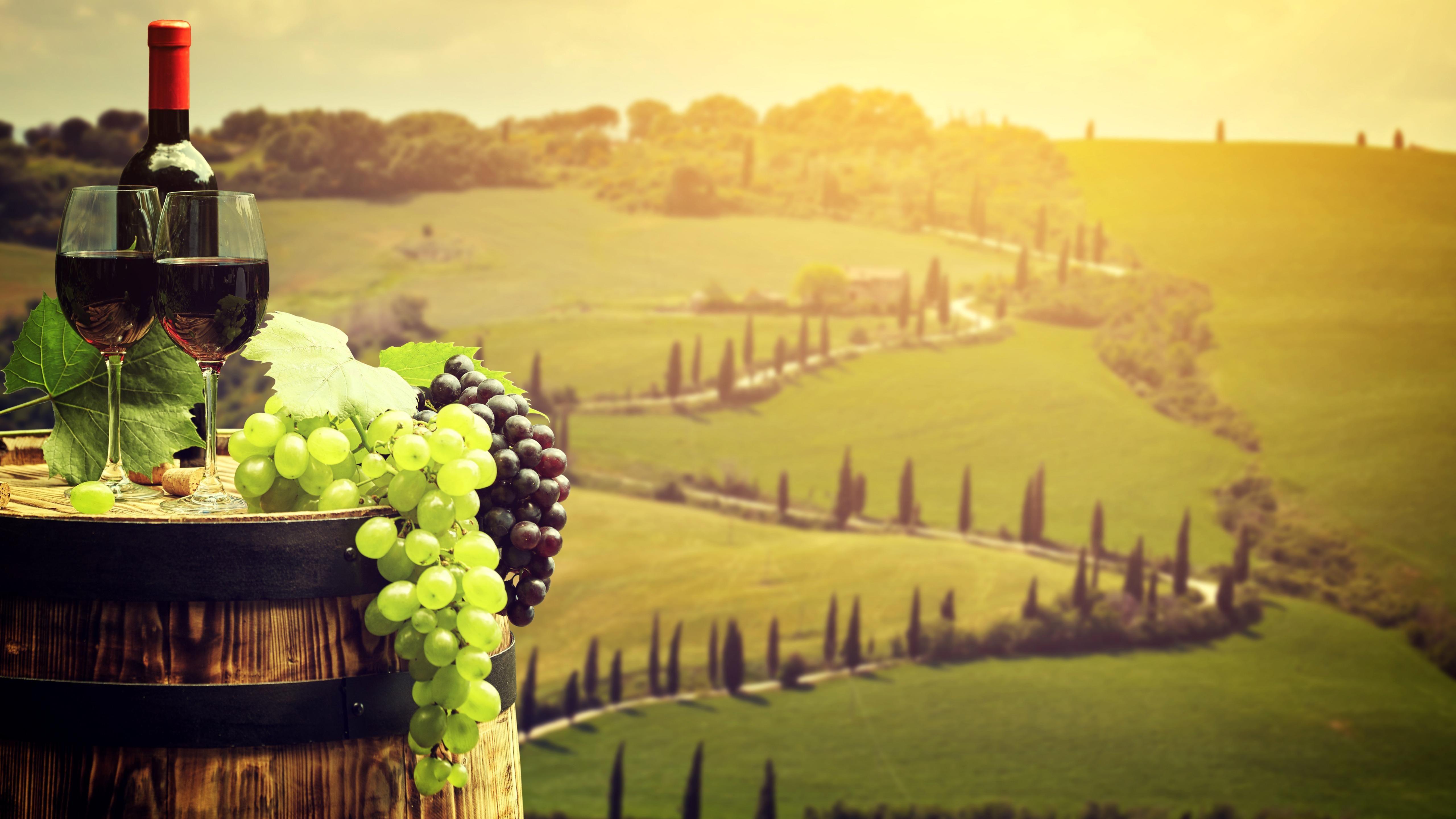 Grapes And Wine Wallpaper. Wallpaper Studio 10. Tens of thousands