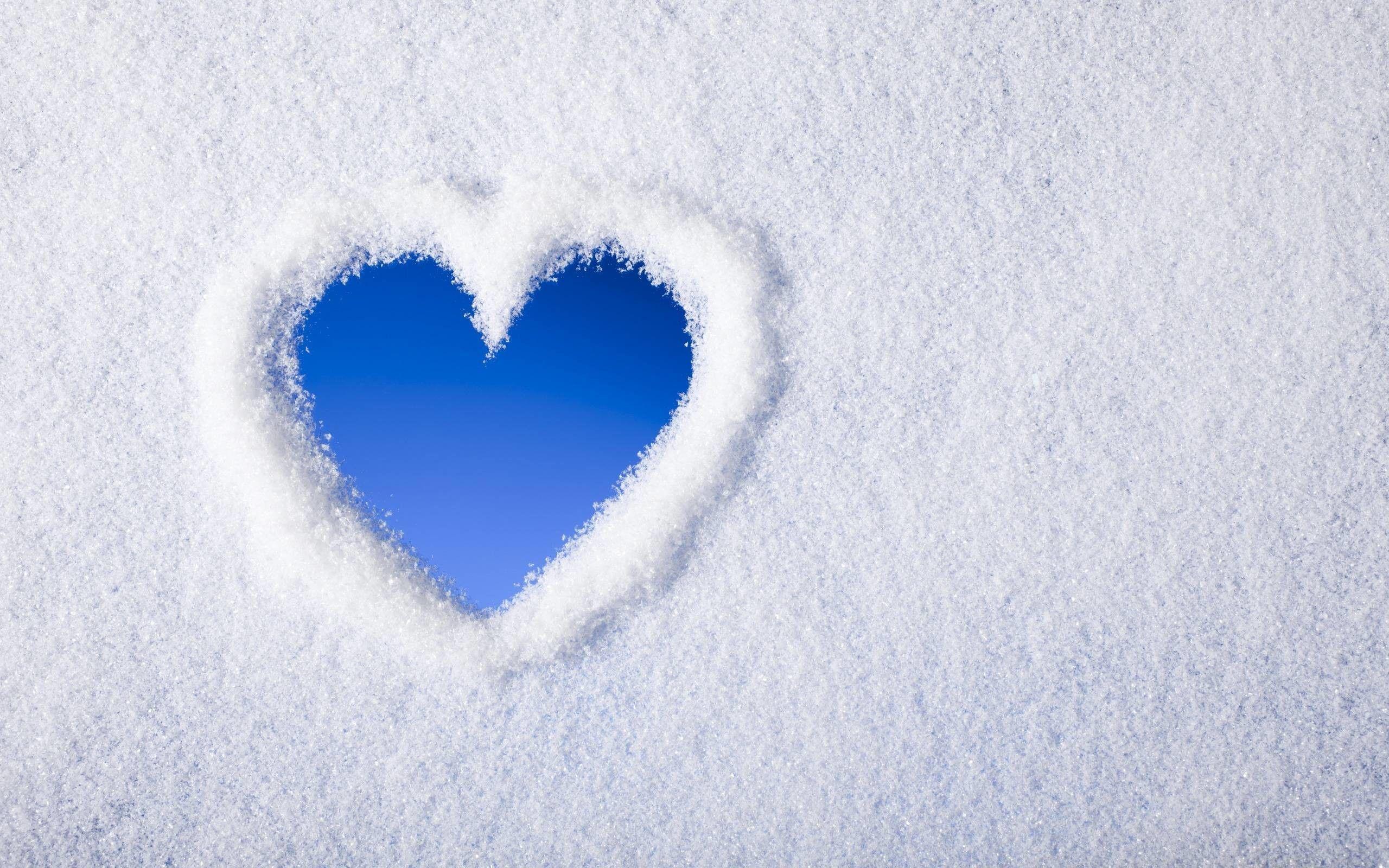 Blue Hearts Background Wallpaper