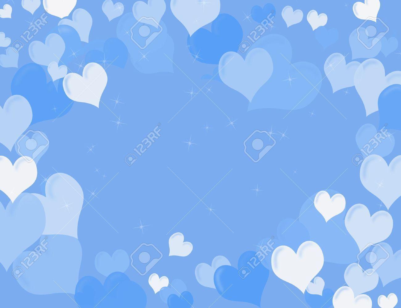 The gallery for -> Blue Hearts Background HD. Hearts ♥ L♥ve