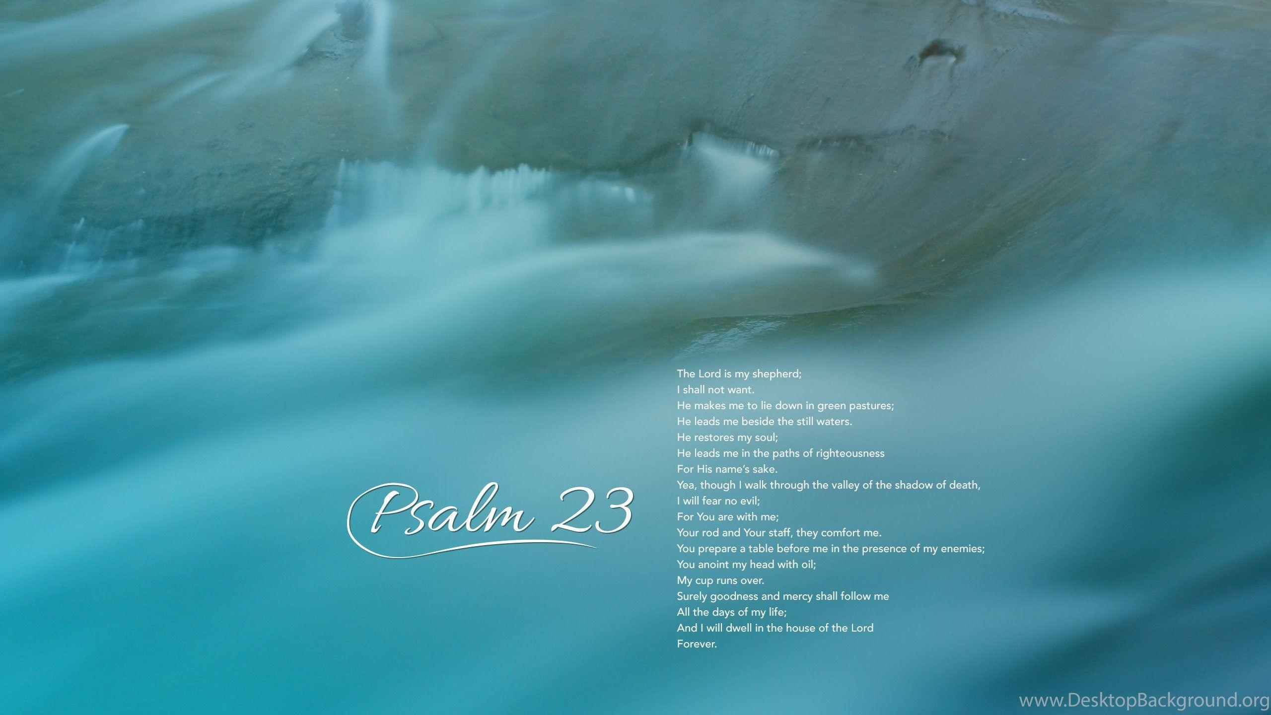 Psalm 23 Desktop Background