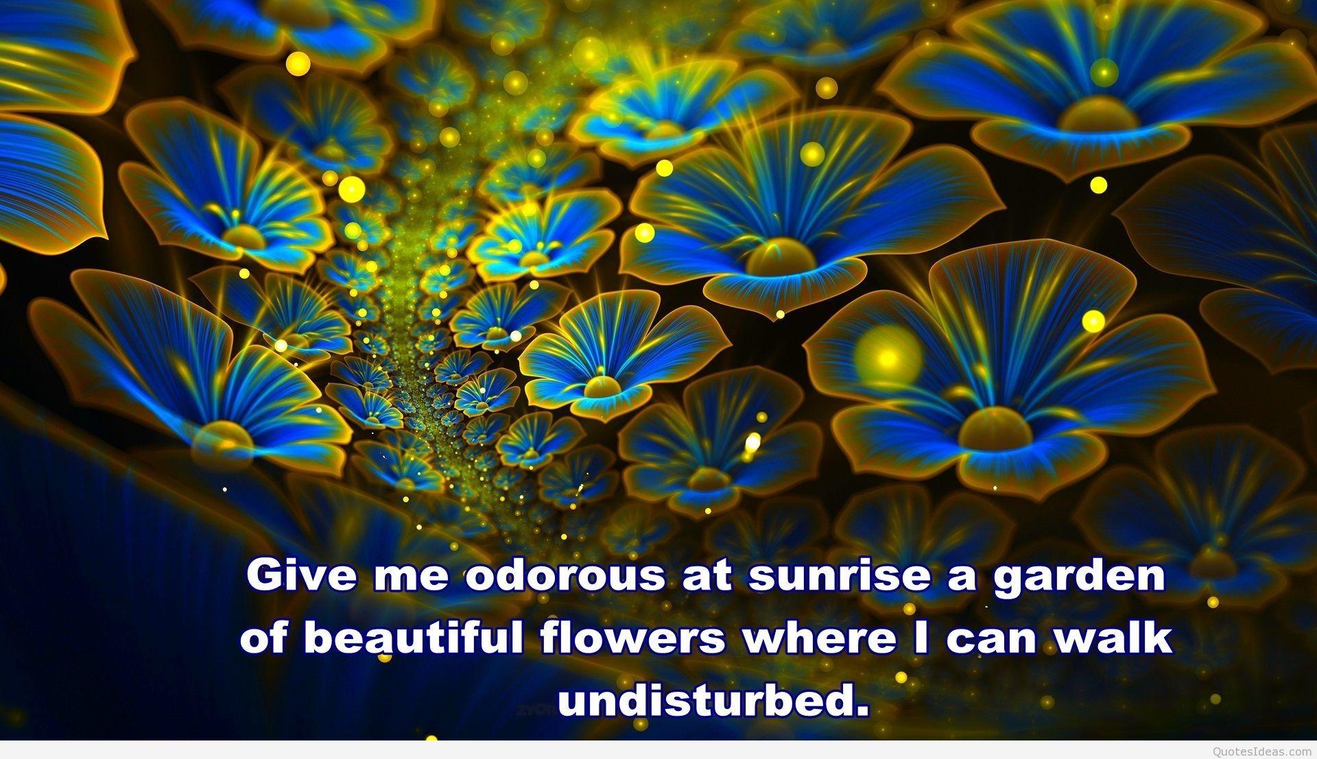 Nature Wallpaper with Quotes