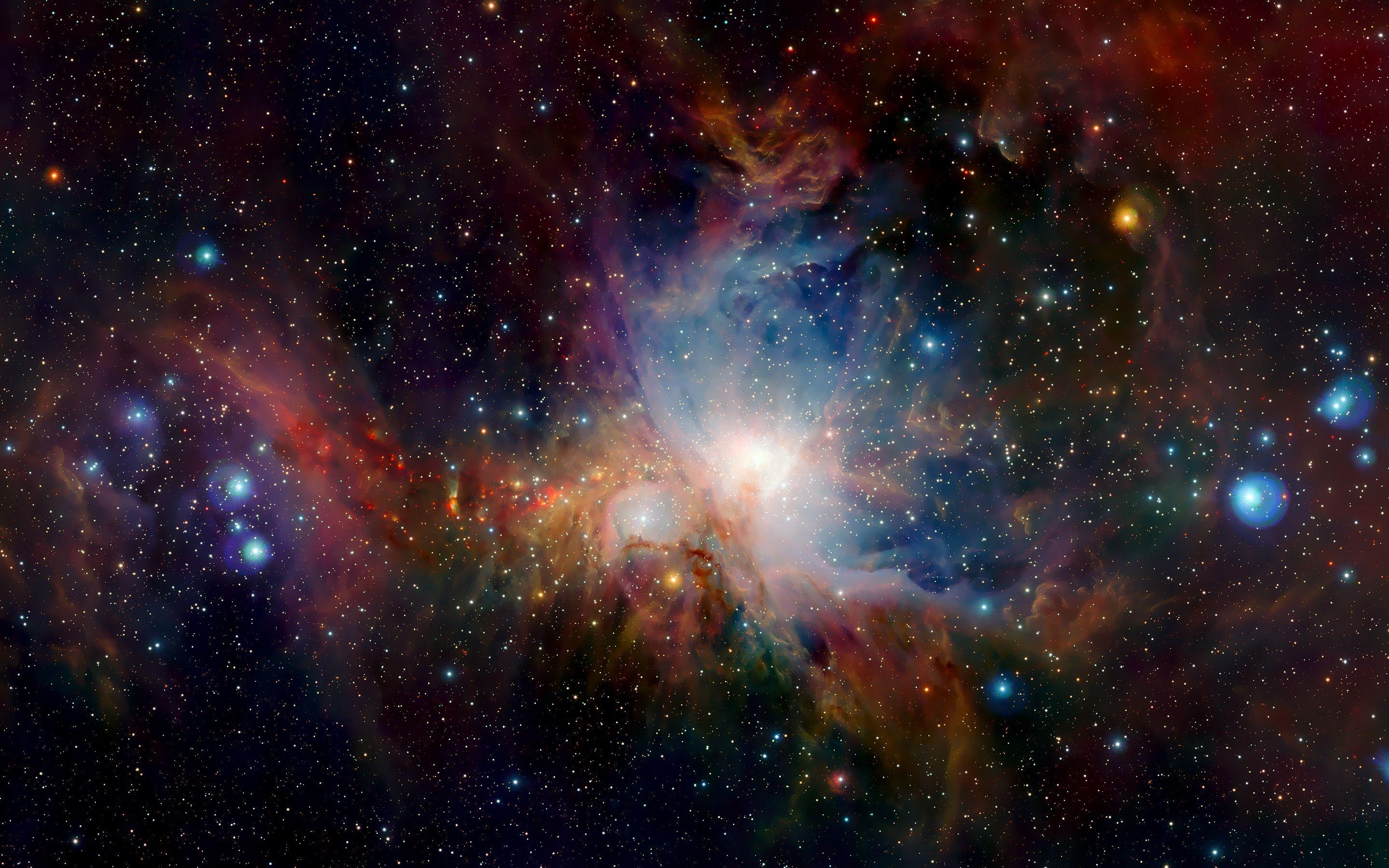 Orion Nebula Astrophotography Desktop Wallpaper