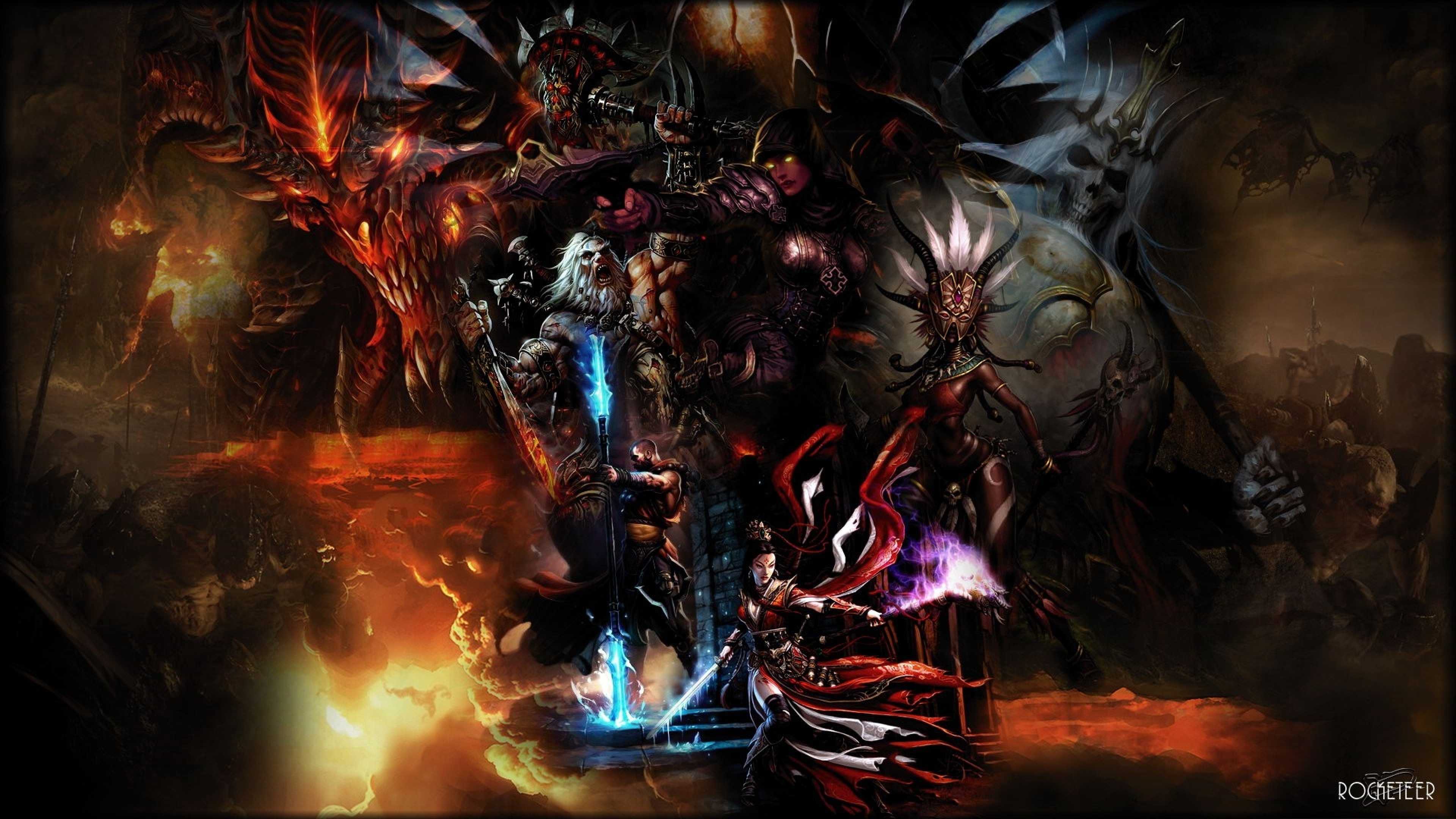 Демон пк. Diablo III: гнев мультфильм 2012. Мэджик Дьябло. СФ диабло. Андриэдь Дьябло.