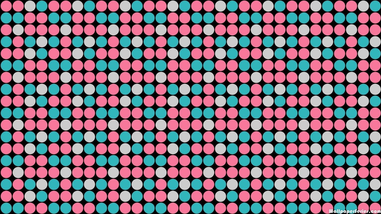 HD Cute Polka Dots Pattern Wallpaper