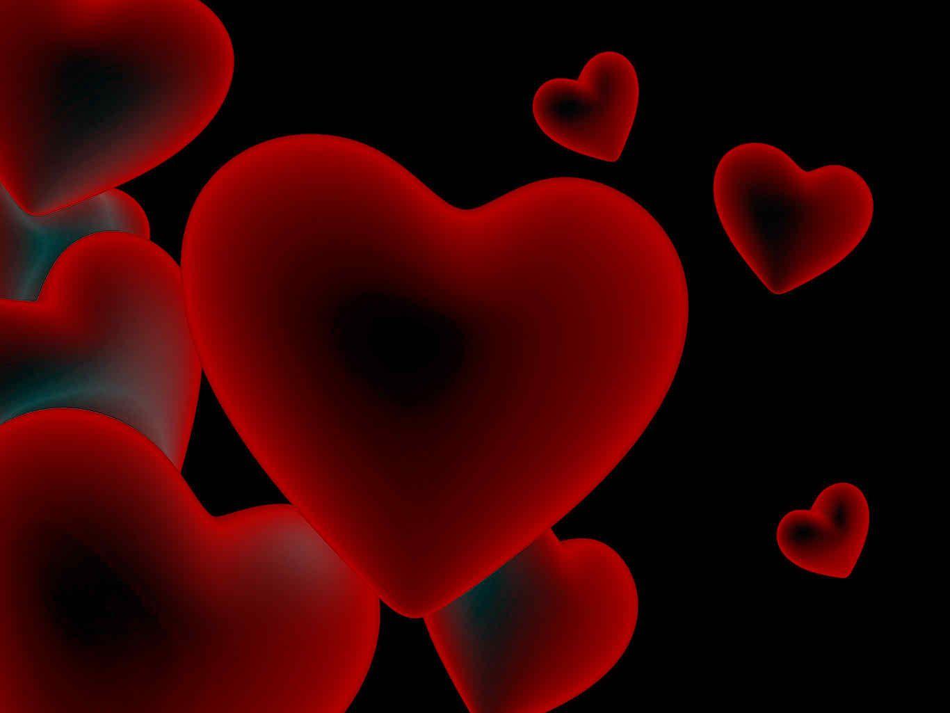 red heart wallpaper HD. HD Background Pic