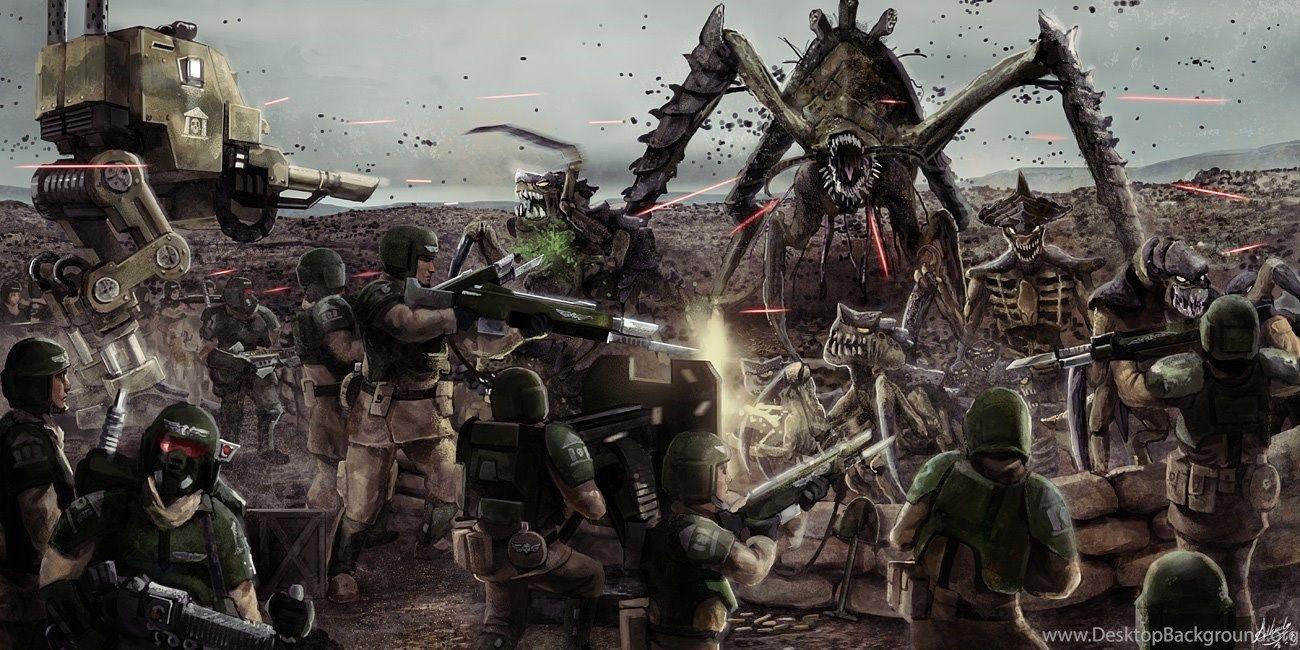 Tyranids Wallpaper Desktop Background