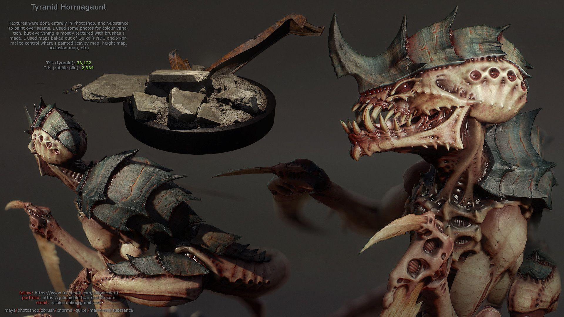 Tyranid Hormagaunt, Julio Nicoletti