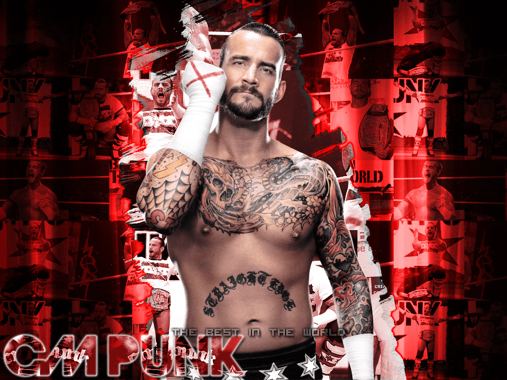 units of Cm Punk Wallpaper