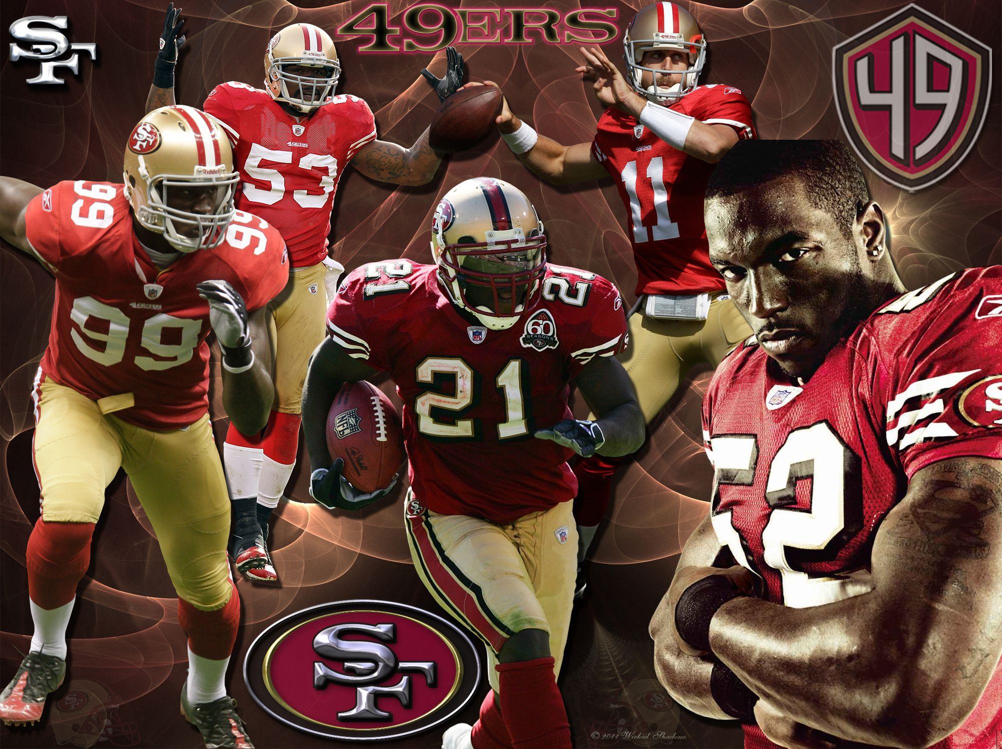 Wallpaper By Wicked Shadows: San Francisco 49ers Team Wallpaper