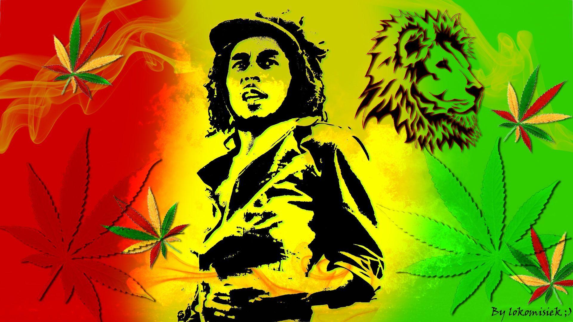 Rasta Lion Wallpaper