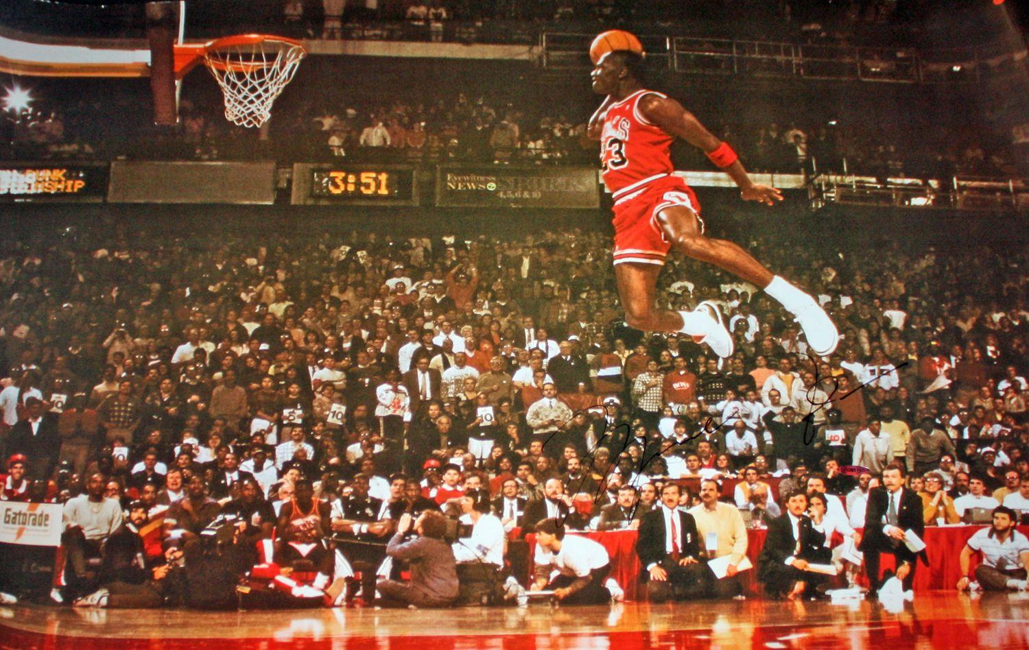 Michael Jordan Wallpapers Free Throw Dunk - Wallpaper Cave