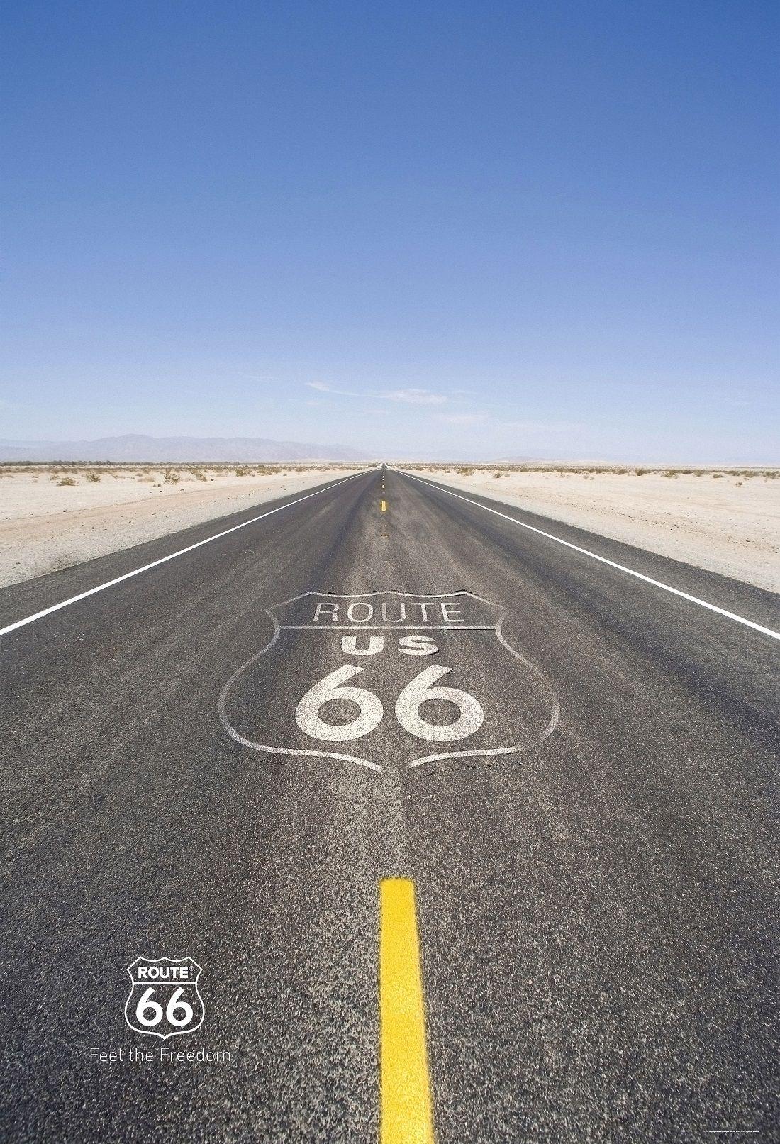 Fantasy Route 66 HD wallpaper