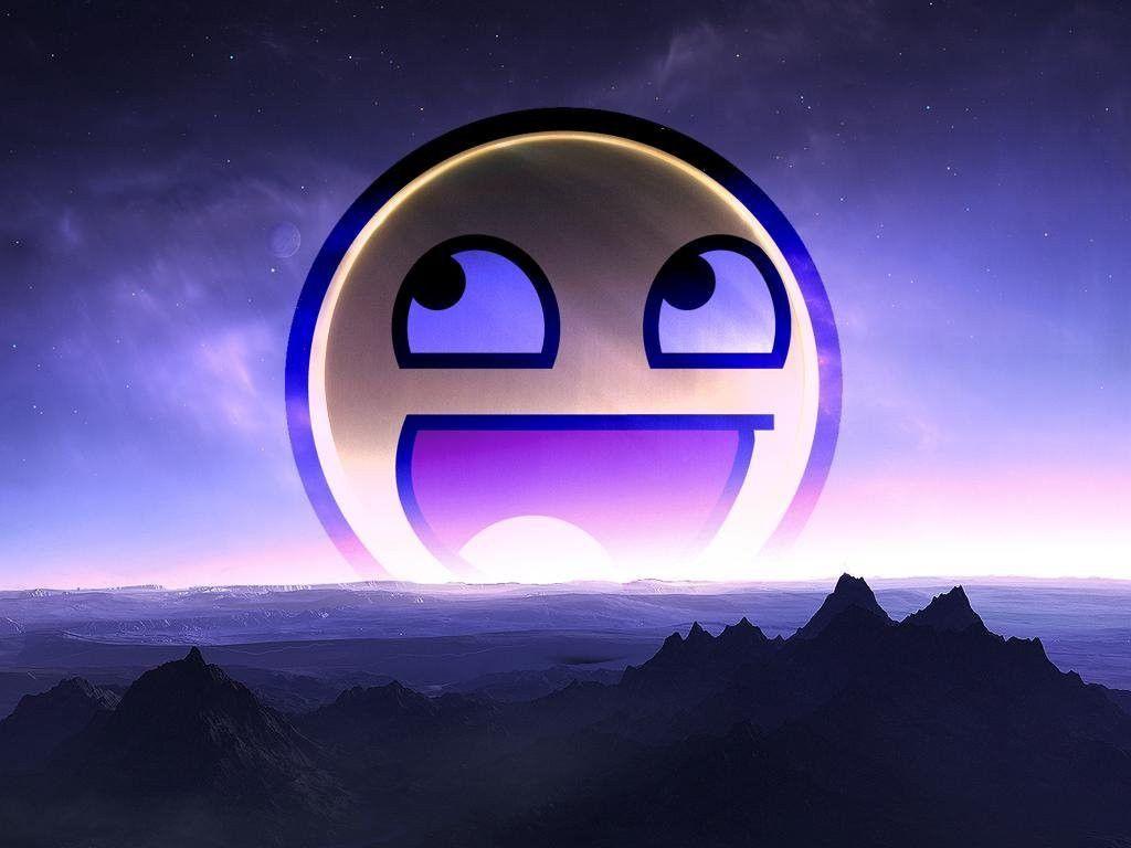 here comes the awesome face!. epic face. Wallpaper pc