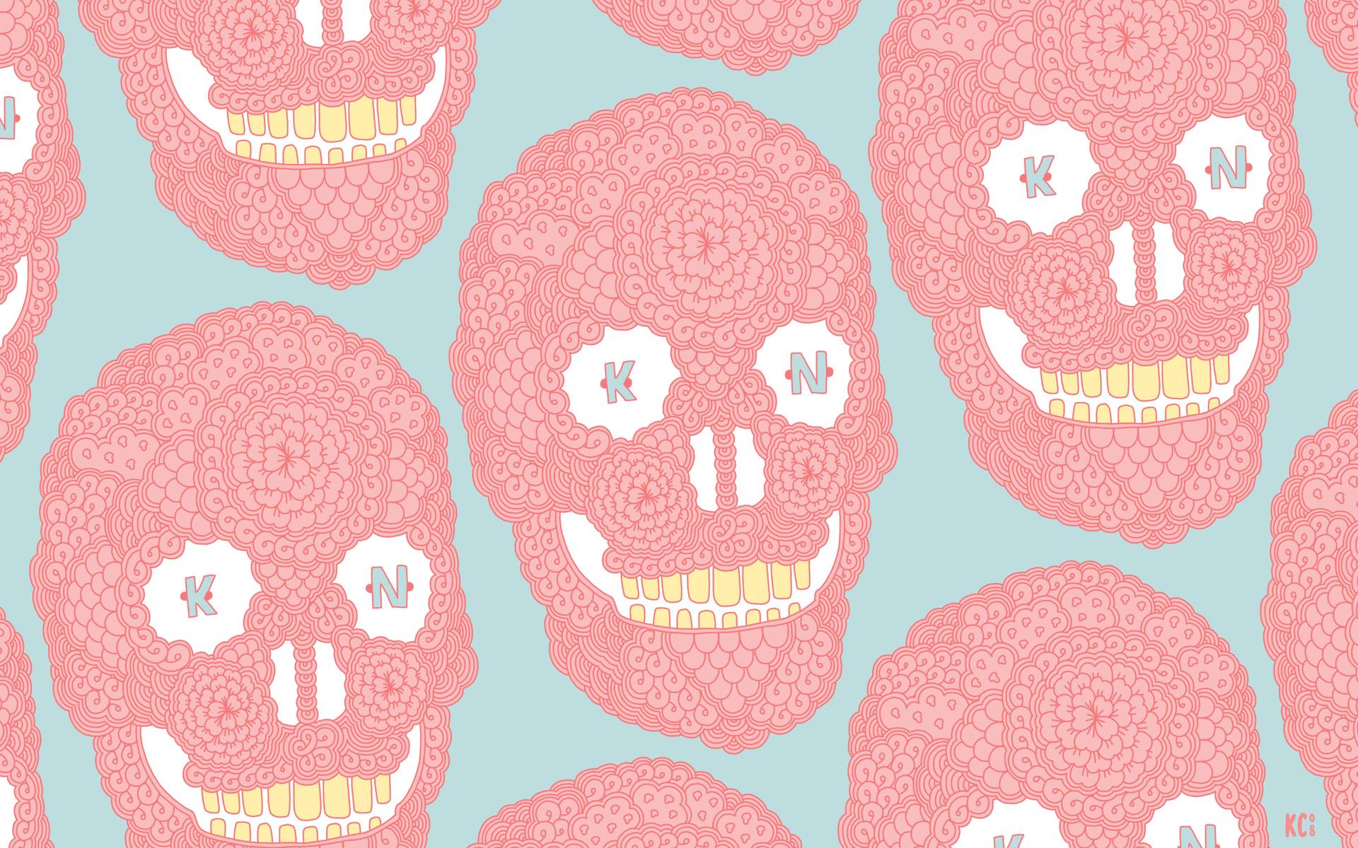 sugar skull tumblr background