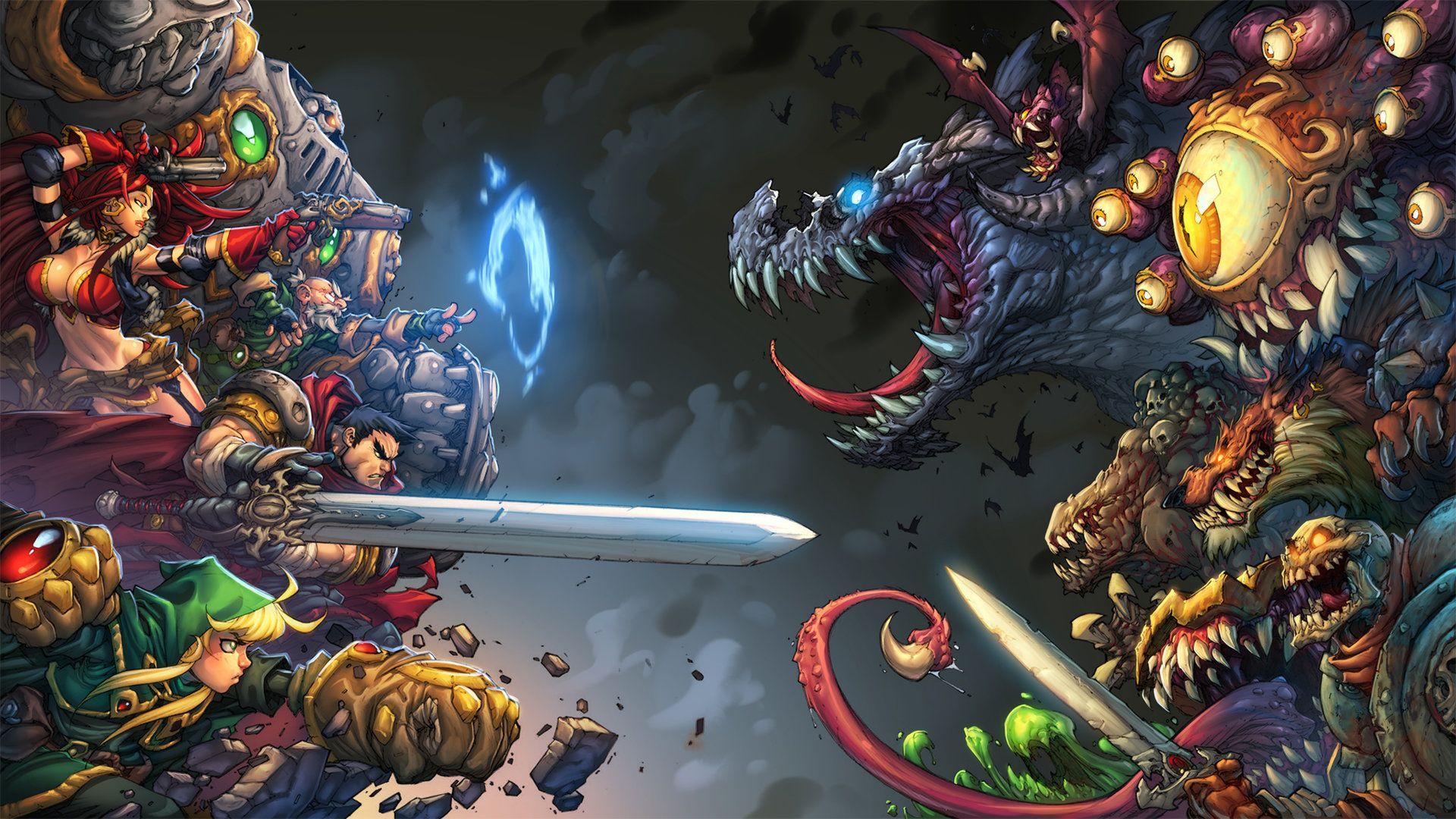 Battle Chasers Wallpaper and Background Image