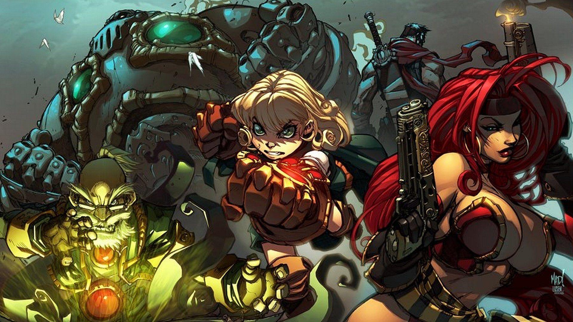 30 Battle Chasers HD Wallpapers.