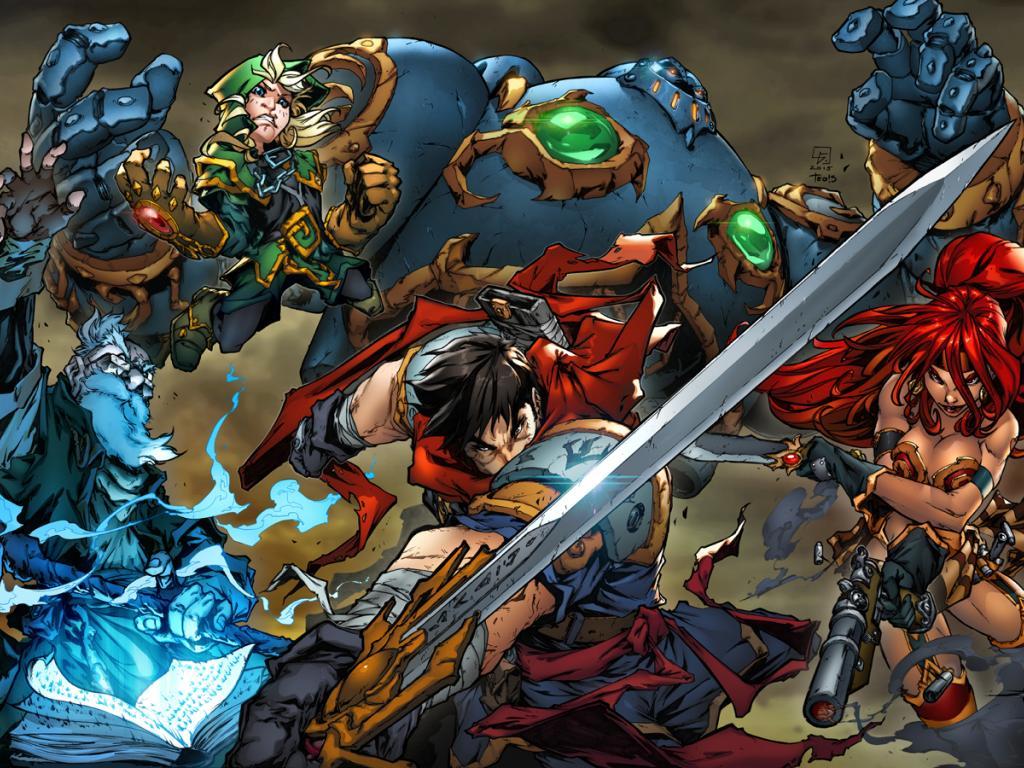 Battle Chasers Wallpaper 6 X 900