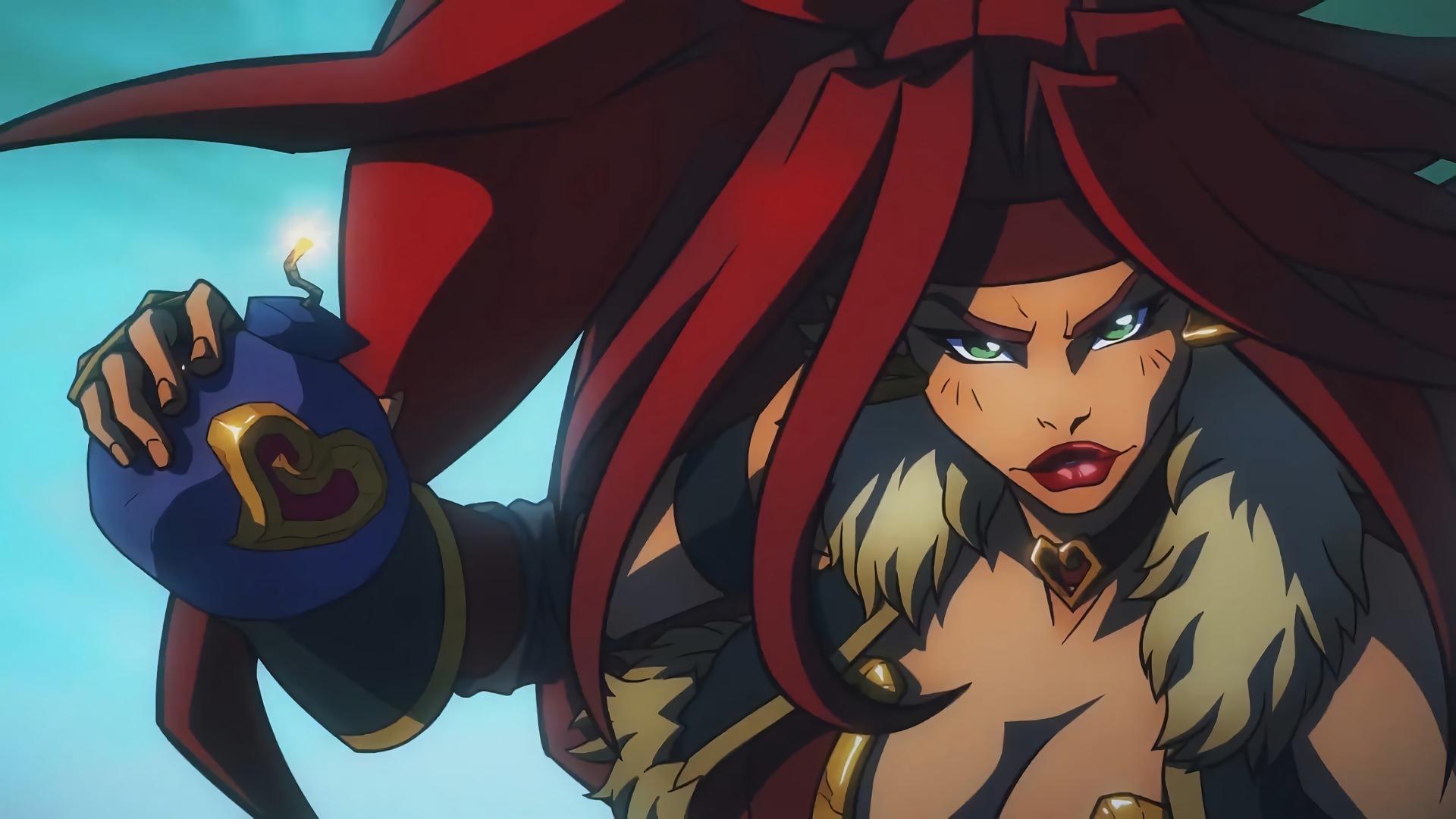 Monika Battle Chasers: Nightwar Game HD Wallpaper