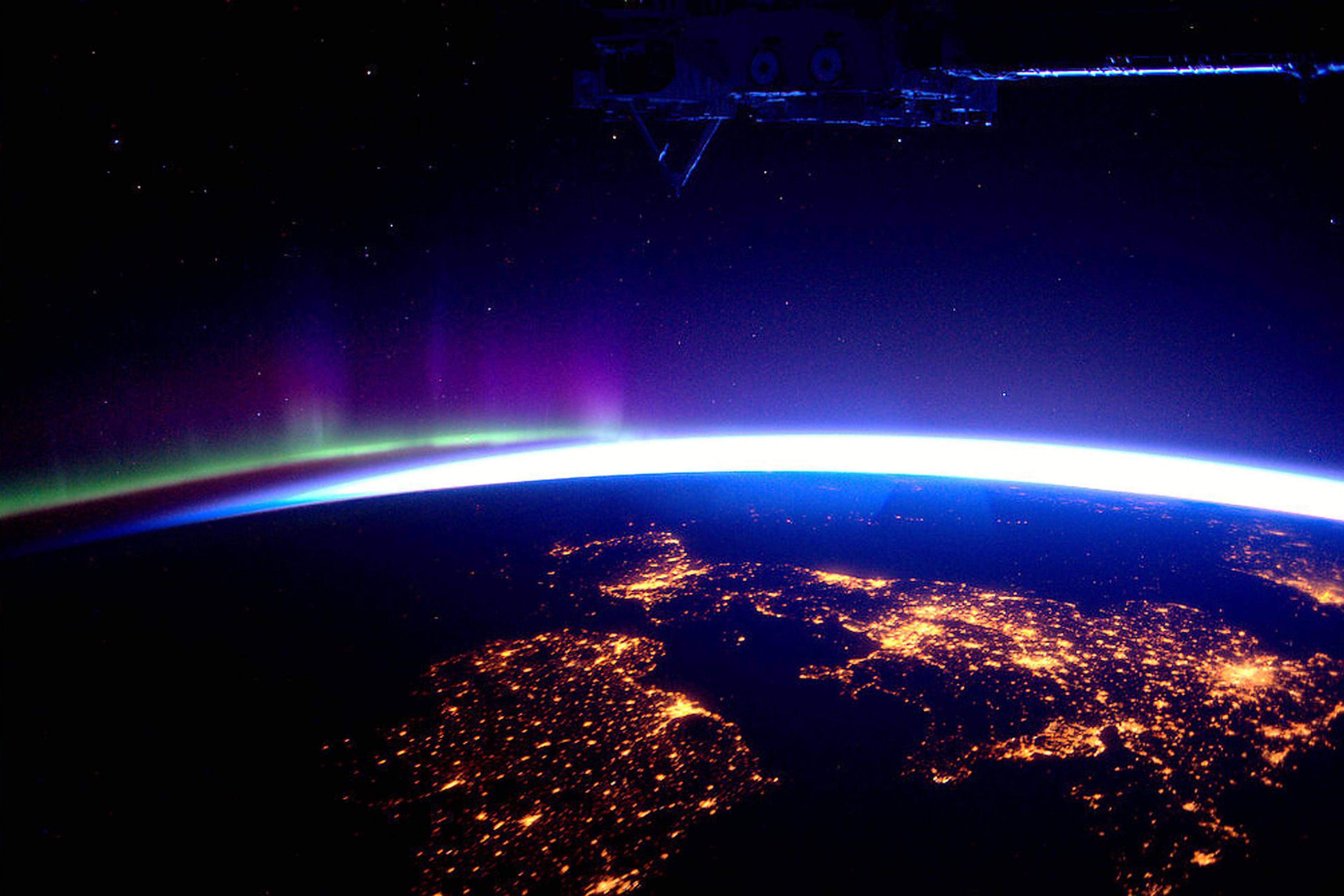 Photo: The UK At Night From the International Space Station