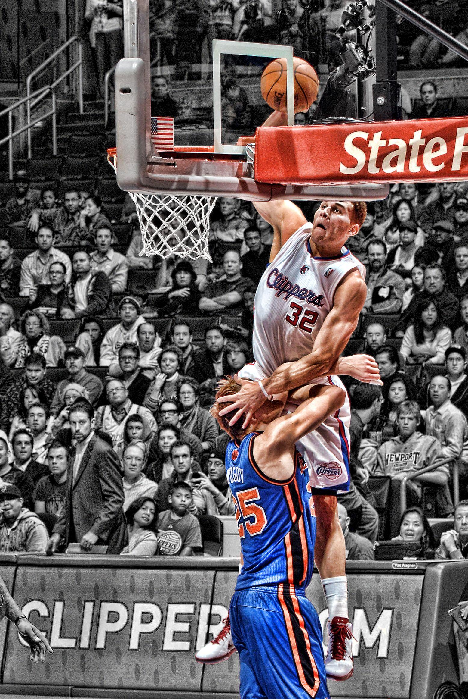 Blake Griffin Dunk on Mozgov