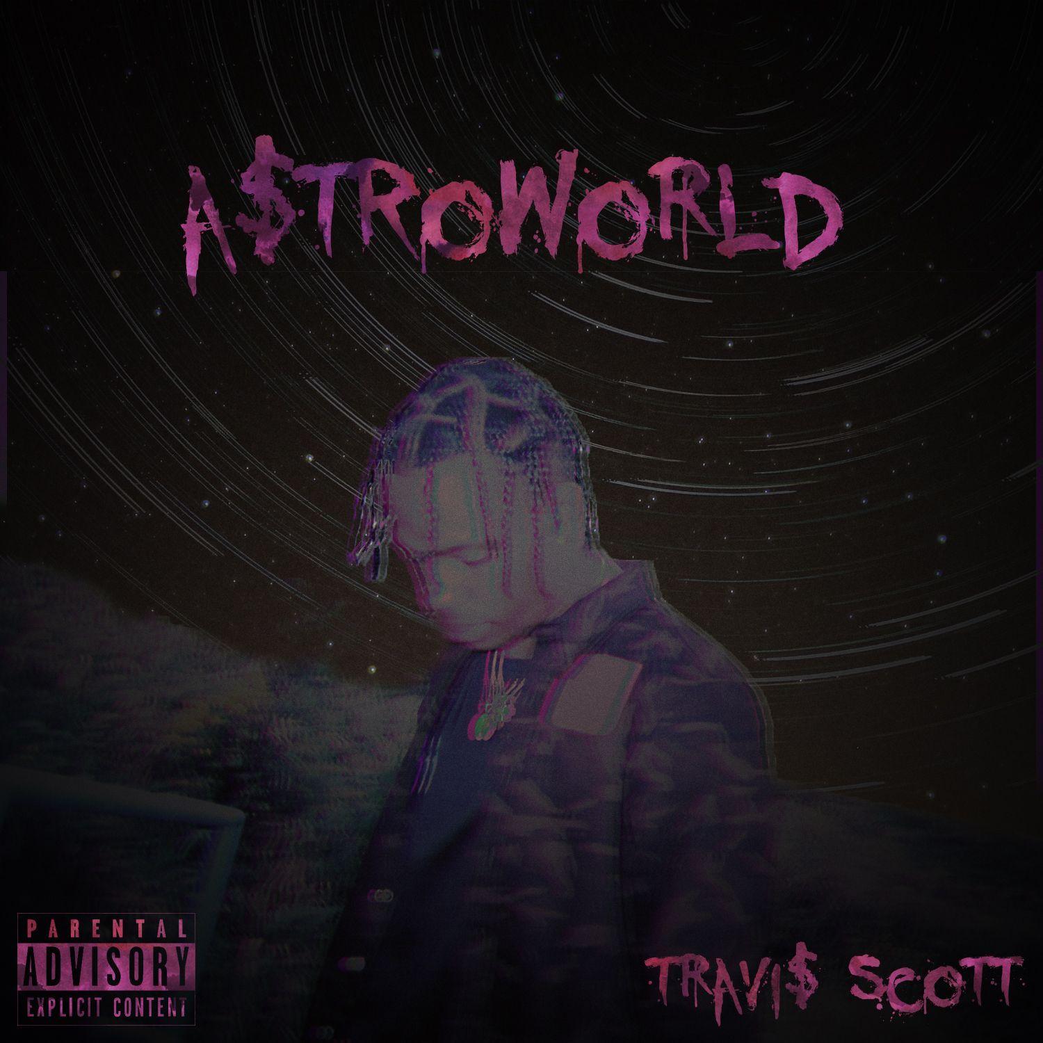 Astroworld Scott (Fan Art Design). Music Artwork