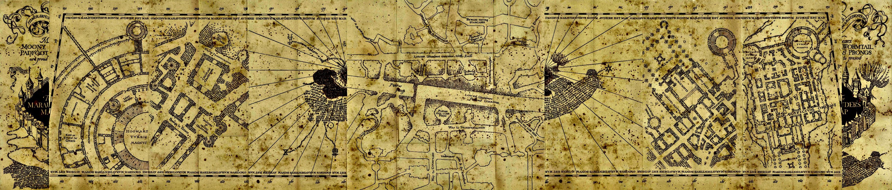 marauders map live wallpaper