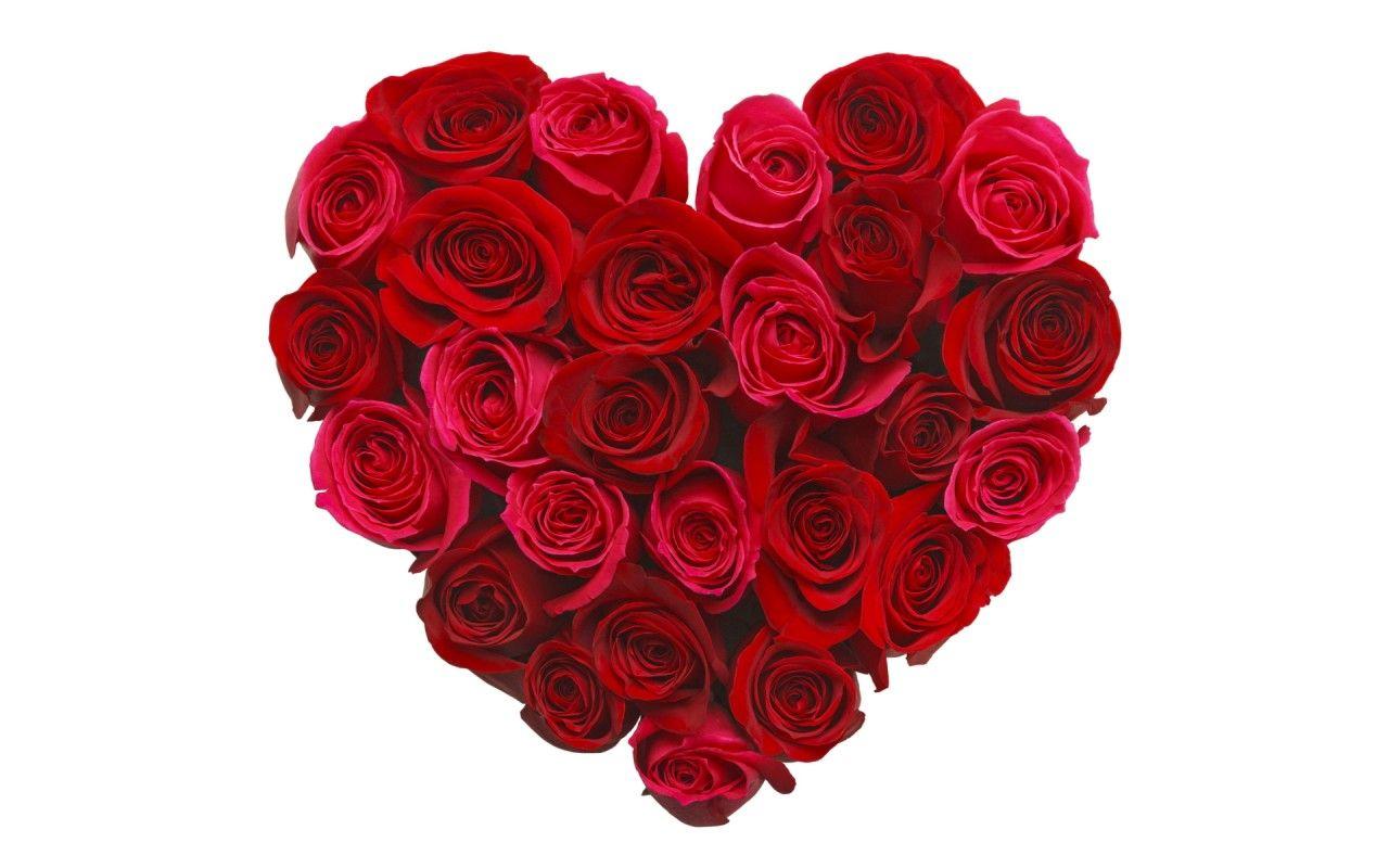 Red Roses Heart wallpaper. Red Roses Heart