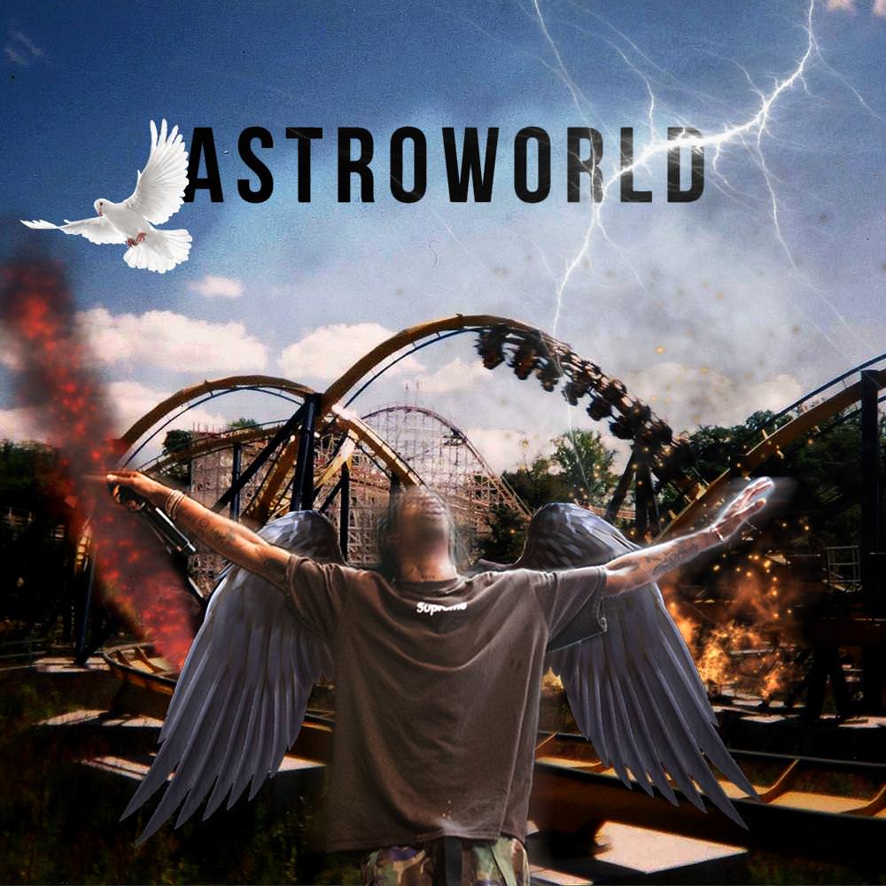 Art Made a Astroworld cover