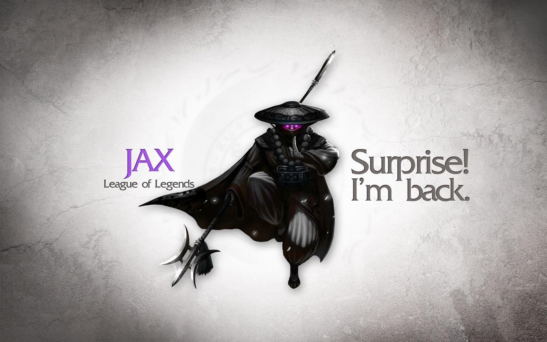 Jax Wallpaper. HD Wallpaper & Artworks for League of Legends