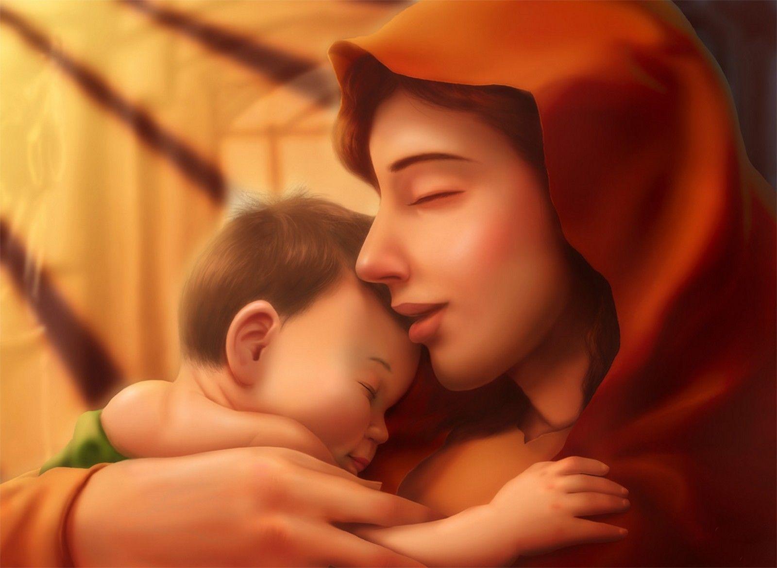 Mother And Baby Wallpaper. (68++ Wallpaper)