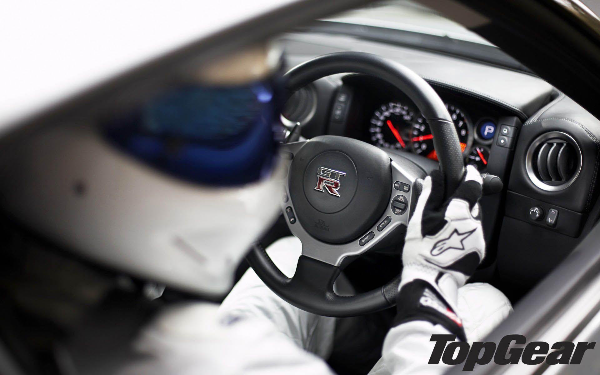 The Stig Drives Nissan GTR, Top Gear HD 16 10