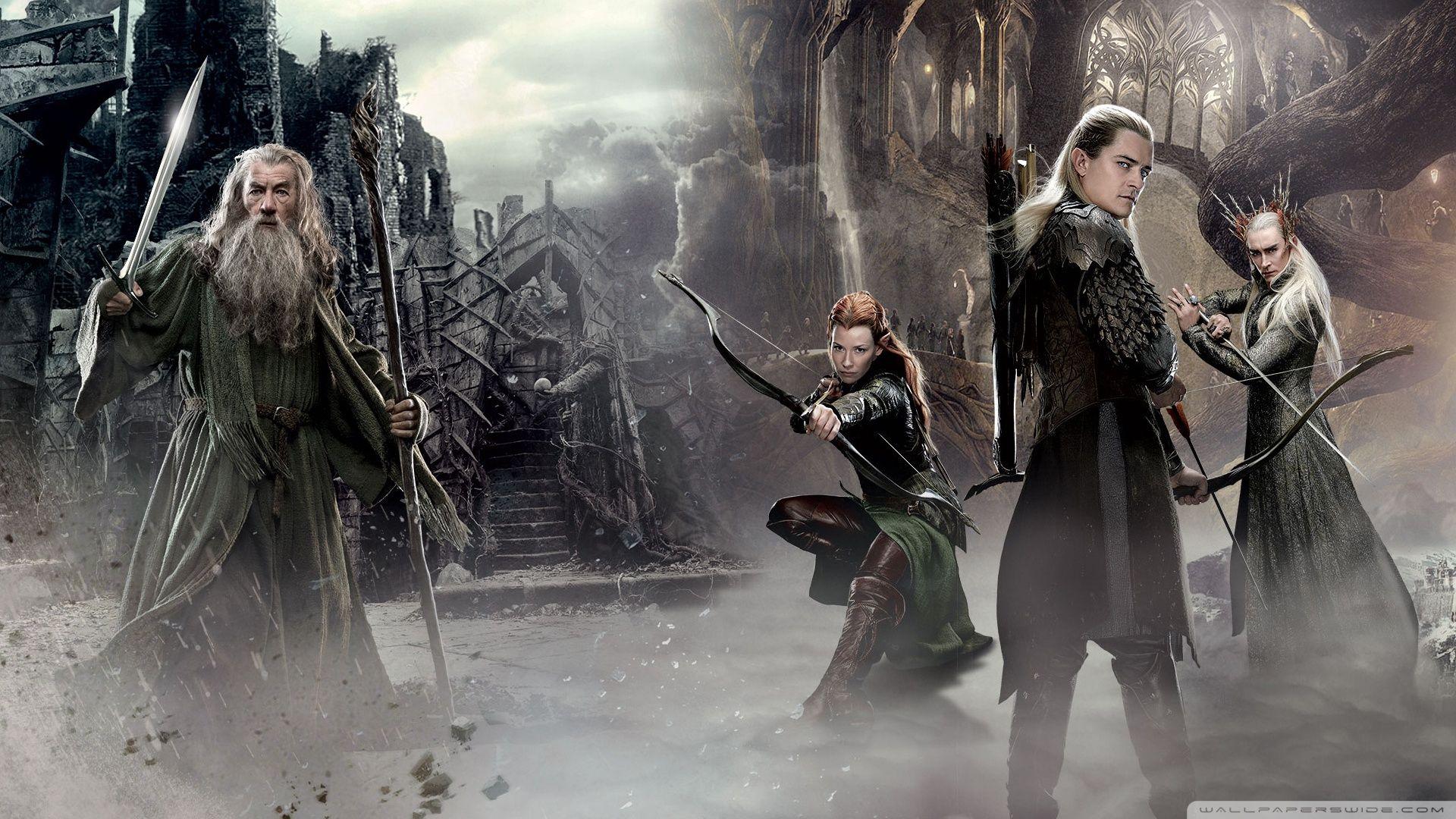 The Hobbit An Unexpected Journey 2 Elves ❤ 4K HD Desktop Wallpaper