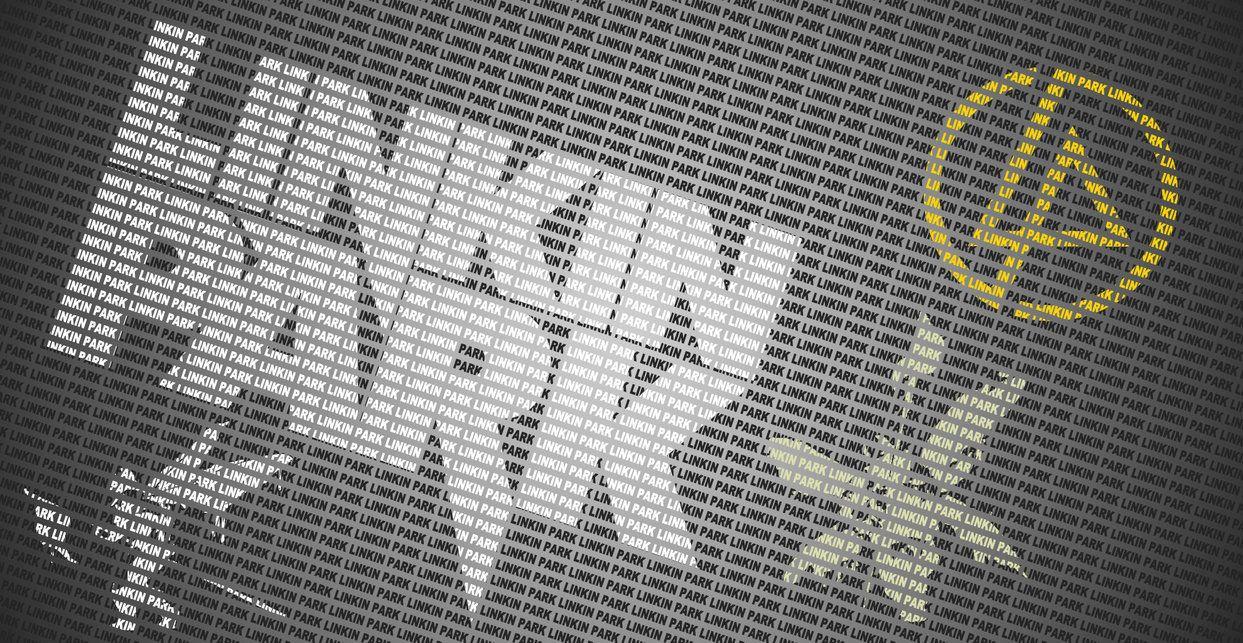 Linkin Park Text Typography Background