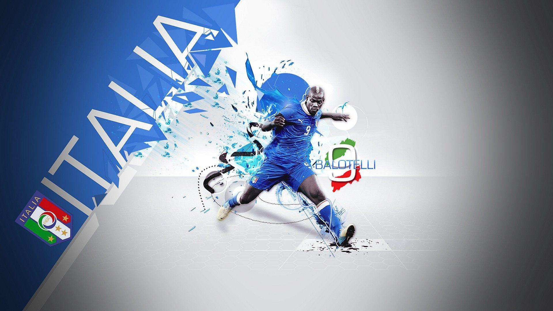 Mario Balotelli Italy Wallpaper. Photography. Football