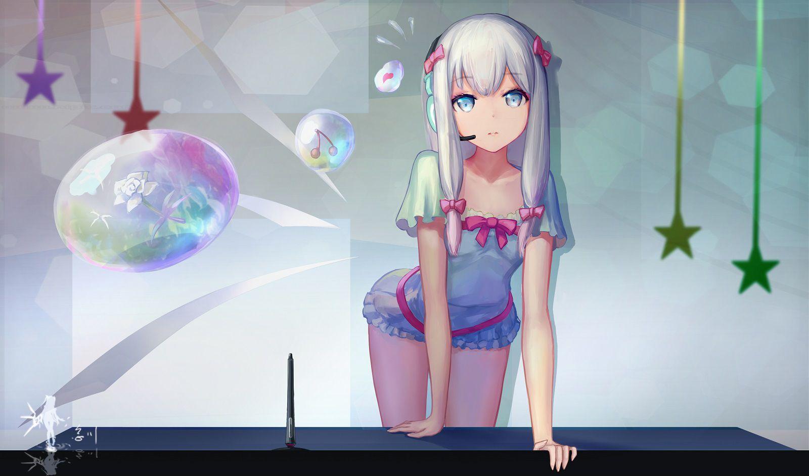 Izumi Sagiri Wallpaper Desktop iPhone HD Wallpaper