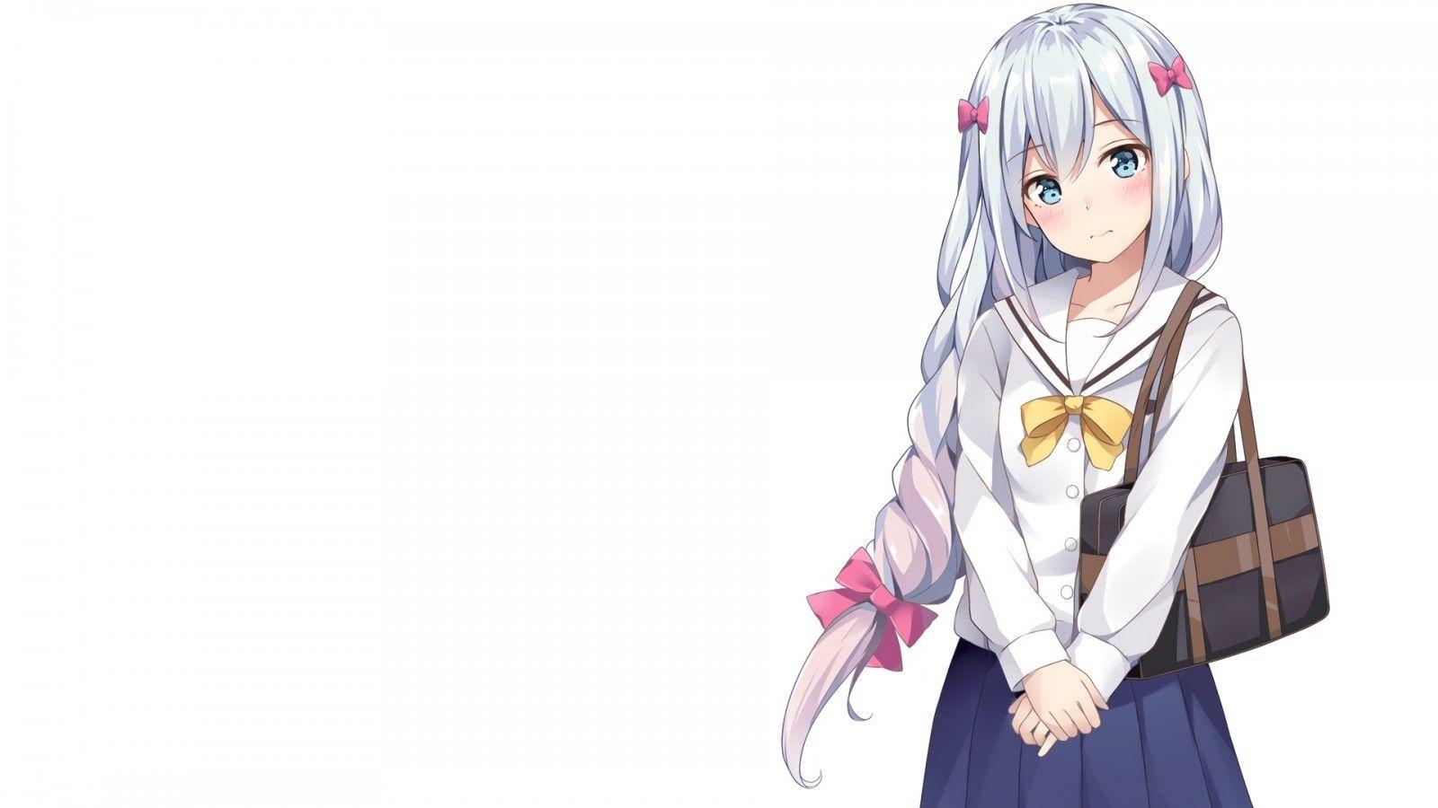 Download 1600x900 Izumi Sagiri, Eromanga Sensei, School Uniform