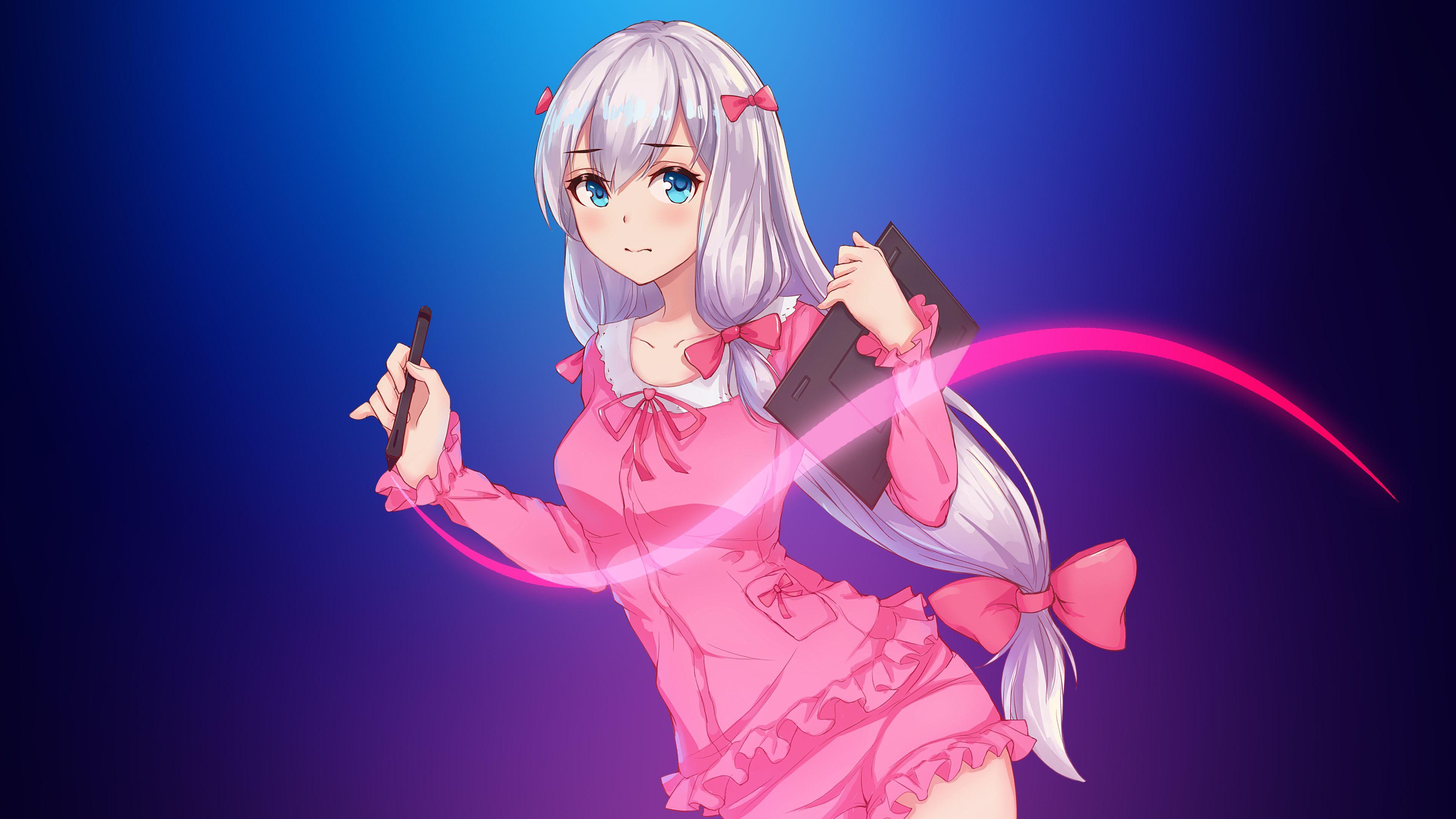 Wallpaper Izumi Sagiri, HD, 4K, Anime