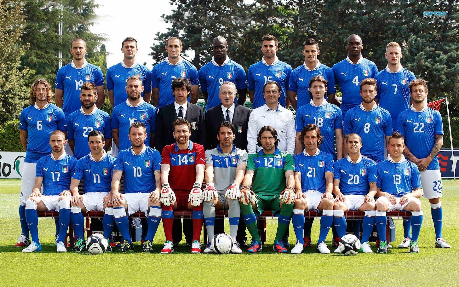 Desktop Wallpaper: Italy National Football Team Euro 2012 Desktop