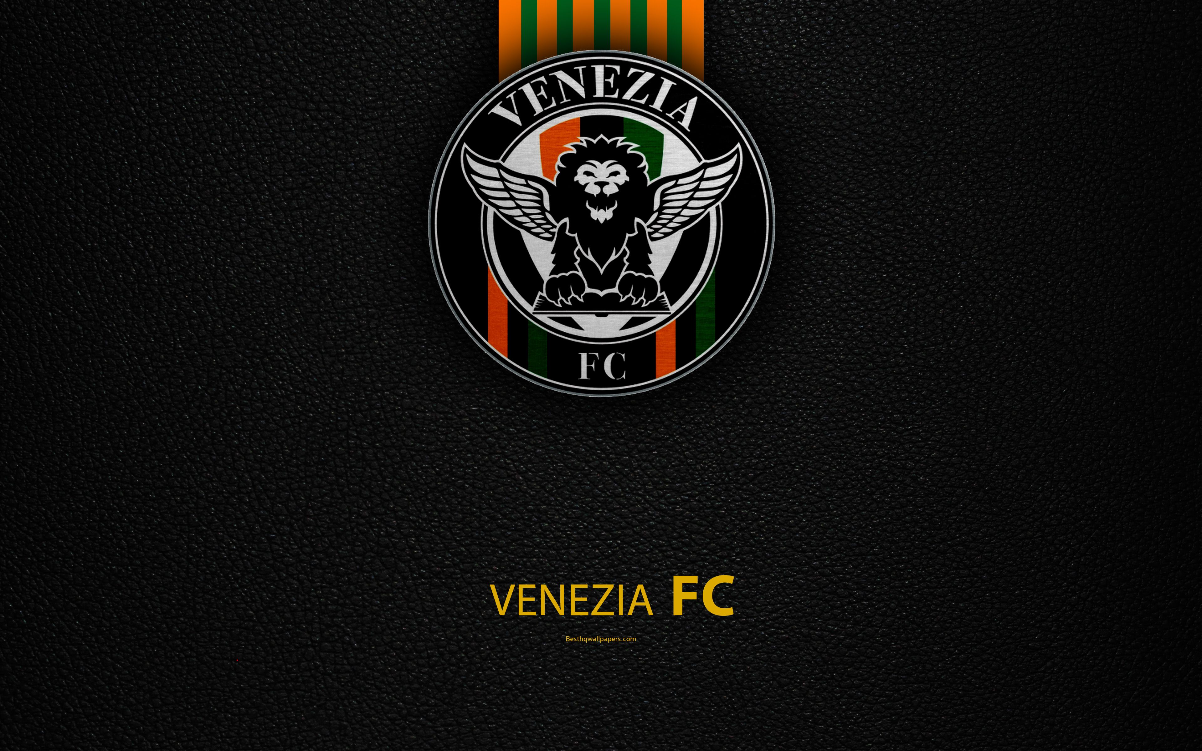 Download wallpaper Venezia FC, 4K, Italian football club, logo