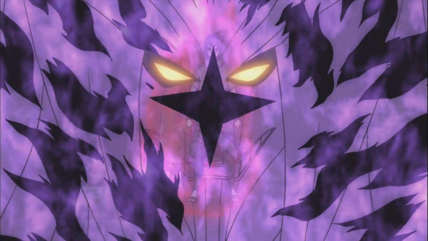 Sasuke's cursed mark sage jutsu susanoo. Daily Anime Art