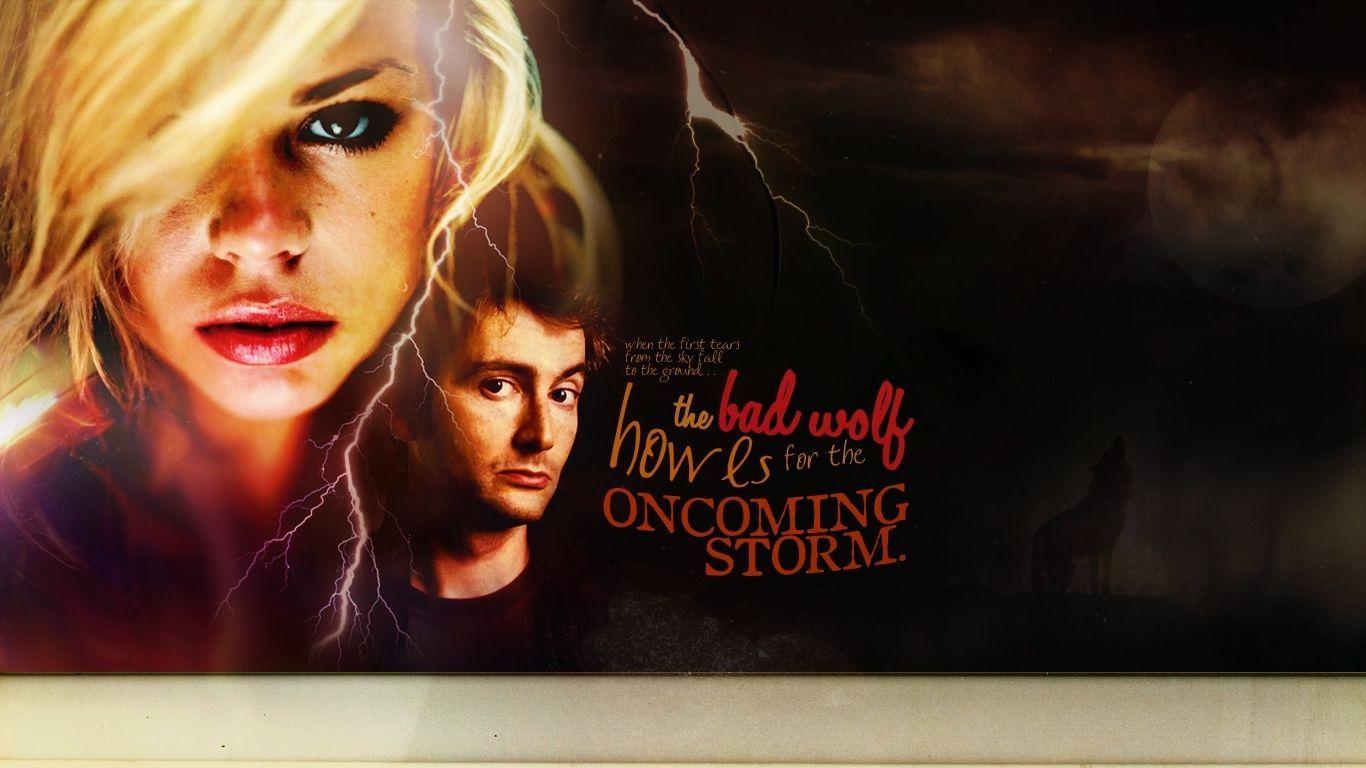 Bad Wolf Wallpaper. Doctor Who. Storms, Wolf and Rose
