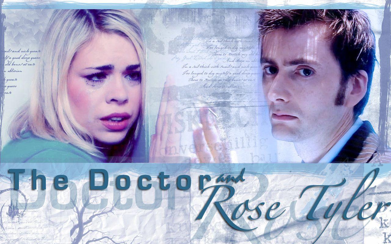 Rose and The Doctor wallpaper